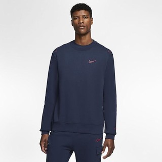 Hanorace Nike Sportswear Crew Barbati Bleumarin | EUBJ-90268